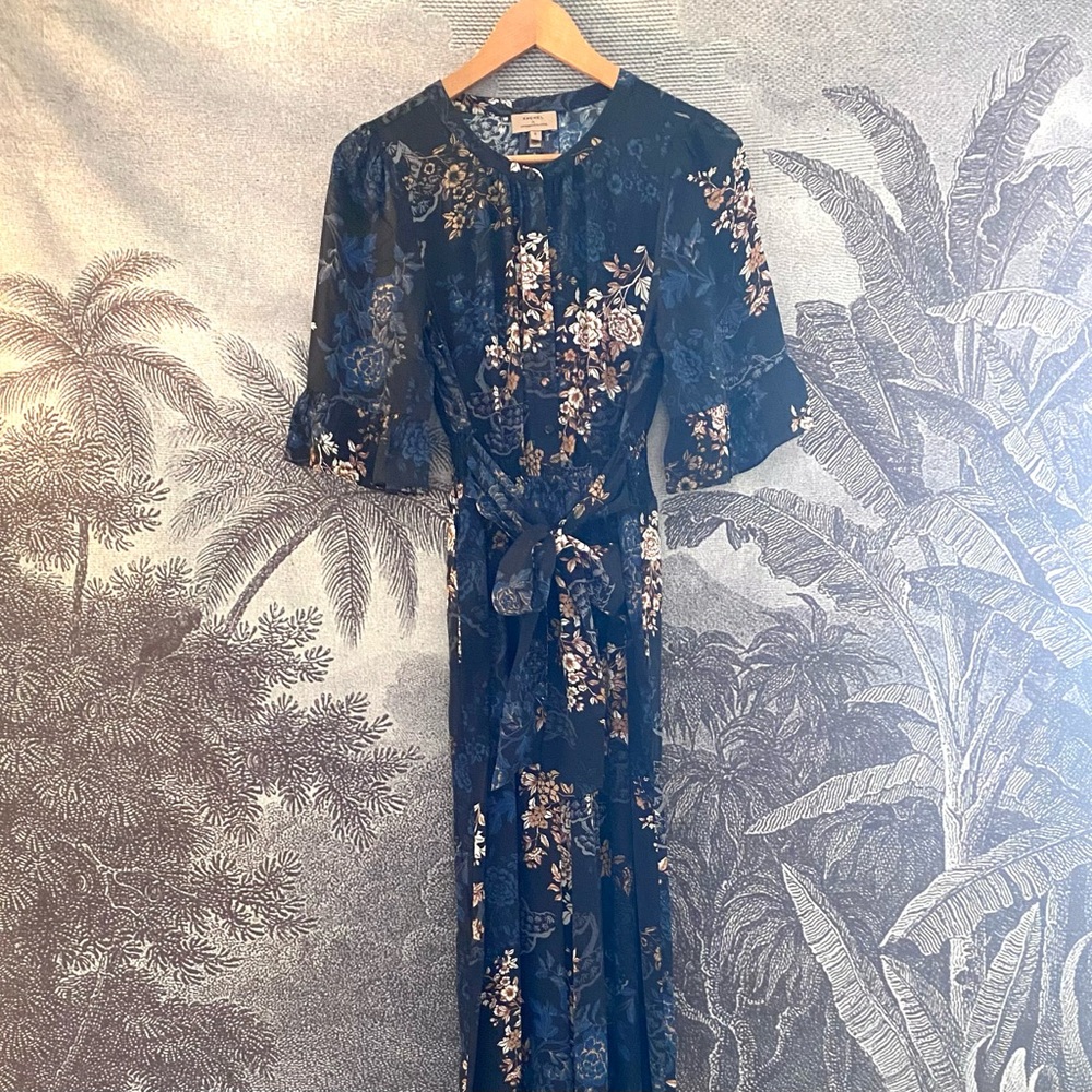Pristine Kachel x Anthropologie silk jumpsuit | 6